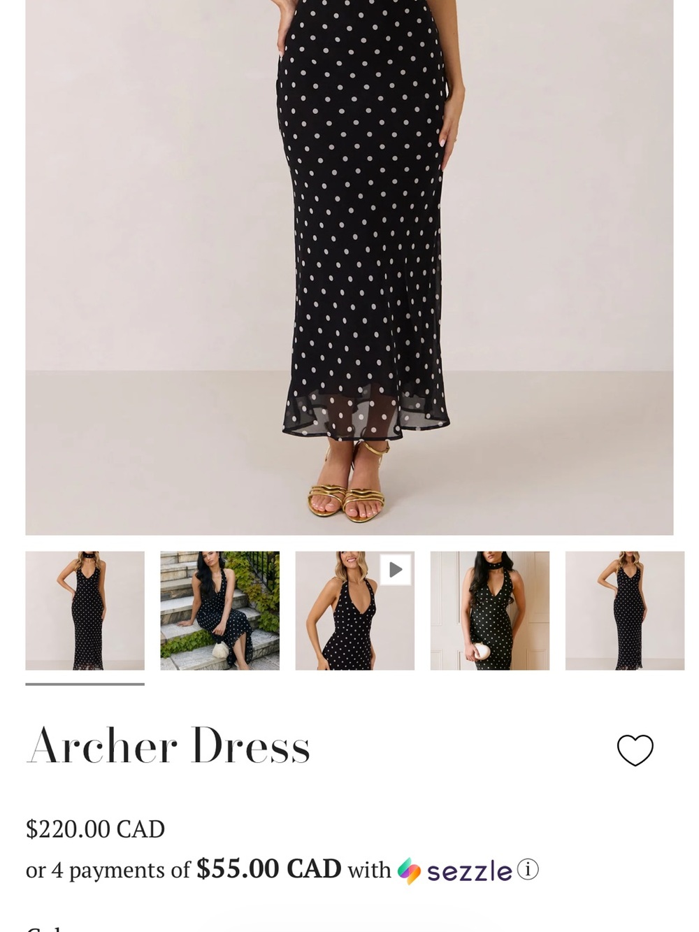 Park & Fifth Archer Dress - Picture 3 of 6